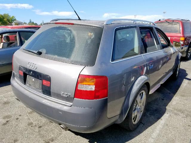 WA1YD64B53N048892 - 2003 AUDI ALLROAD GRAY photo 4