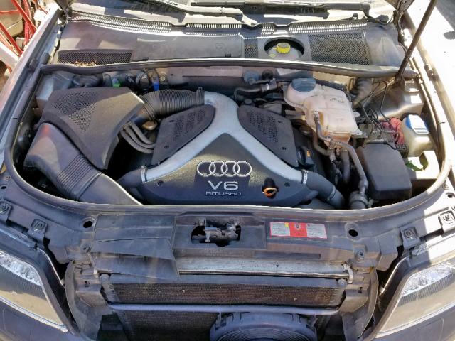 WA1YD64B53N048892 - 2003 AUDI ALLROAD GRAY photo 7