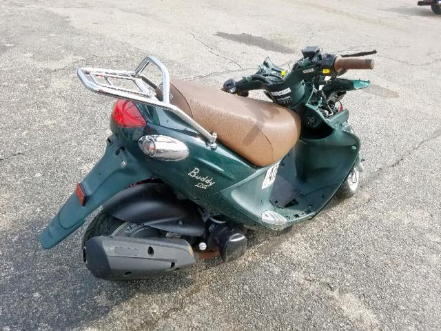 RFVPAC901C1000173 - 2012 GENUINE SCOOTER CO. BUDDY 170I GREEN photo 4