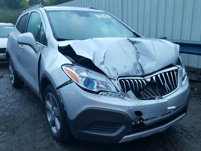 KL4CJASB2DB054225 - 2013 BUICK ENCORE SILVER photo 1