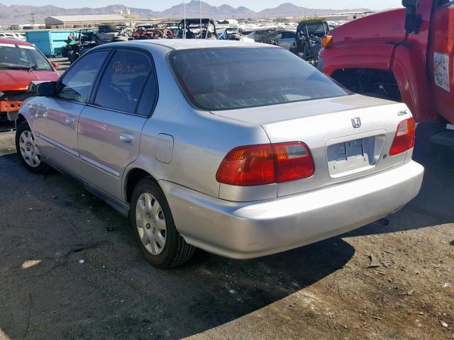 2HGEJ6615XH533877 - 1999 HONDA CIVIC BASE Gümüş foto 3