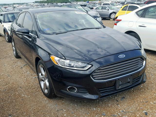 3FA6P0H72FR143876 - 2015 FORD FUSION SE BLACK photo 1