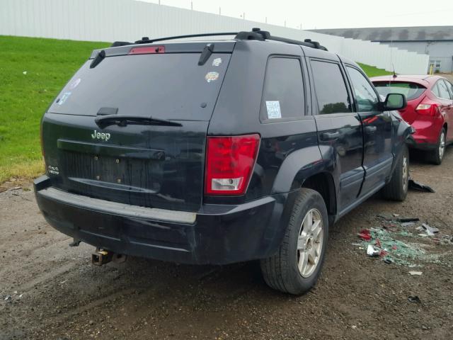 1J8GR48K96C326283 - 2006 JEEP GRAND CHER BLACK photo 4