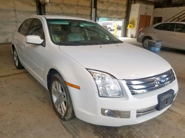 3FAHP081X8R250388 - 2008 FORD FUSION SEL WHITE photo 1