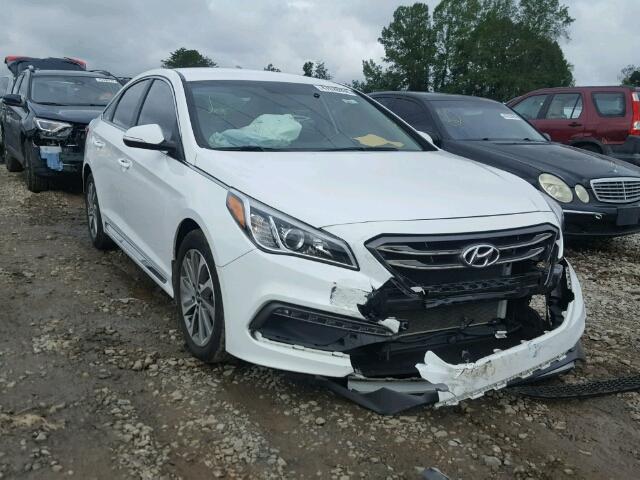 5NPE34AF8GH272462 - 2016 HYUNDAI SONATA SPO WHITE photo 1