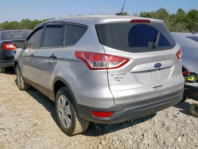 1FMCU0F79DUD84764 - 2013 FORD ESCAPE S SILVER photo 3