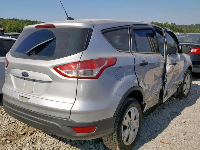 1FMCU0F79DUD84764 - 2013 FORD ESCAPE S SILVER photo 4