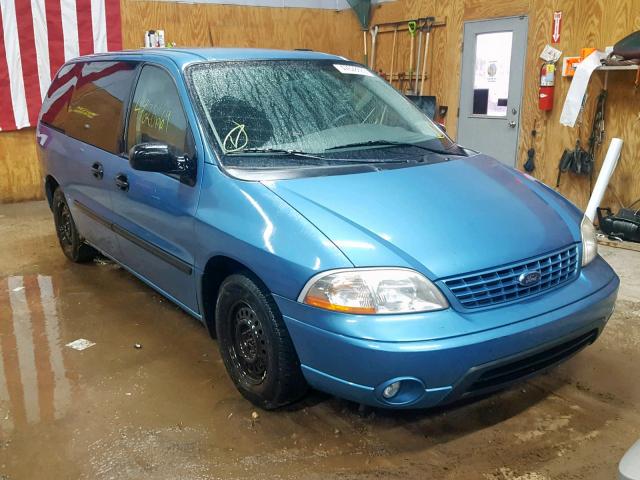 2FMZA50403BB58163 - 2003 FORD WINDSTAR W BLUE photo 1