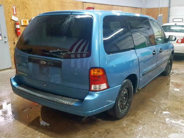 2FMZA50403BB58163 - 2003 FORD WINDSTAR W BLUE photo 4