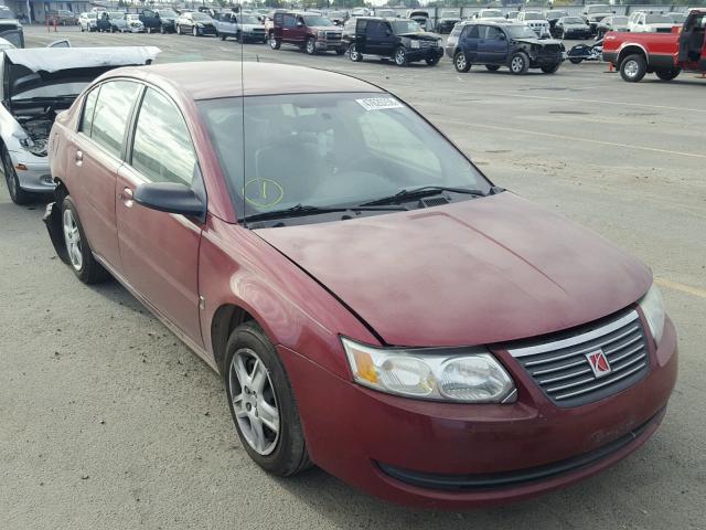 1G8AJ55FX6Z191498 - 2006 SATURN ION LEVEL RED photo 1