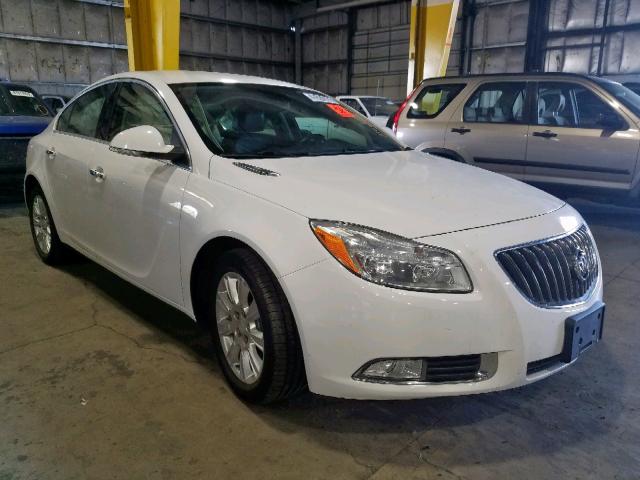 2G4GS5ER0D9231677 - 2013 BUICK REGAL PREM WHITE photo 1