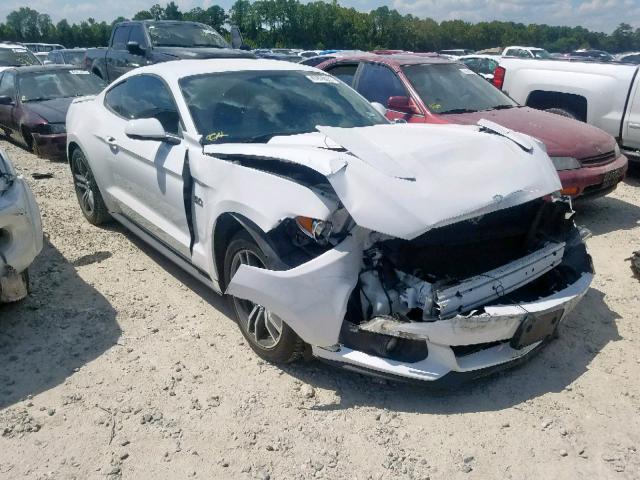 1FA6P8CF7F5310488 - 2015 FORD MUSTANG GT WHITE photo 1