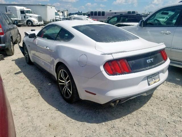 1FA6P8CF7F5310488 - 2015 FORD MUSTANG GT WHITE photo 3