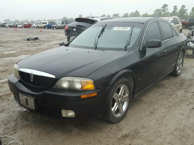 1LNHM87A11Y705280 - 2001 LINCOLN LS BLACK photo 2