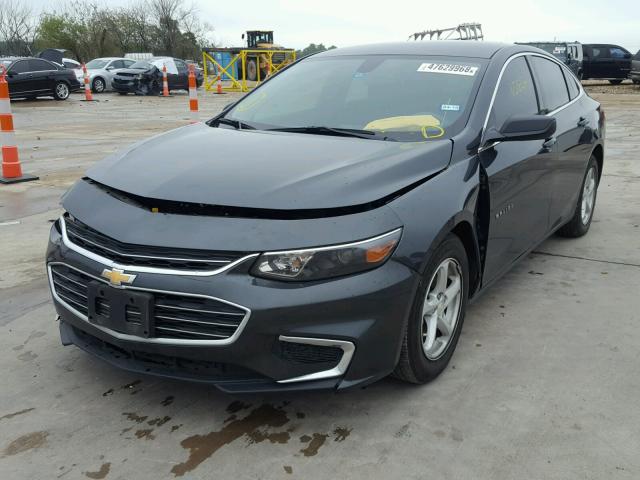 1G1ZB5ST9HF156190 - 2017 CHEVROLET MALIBU LS 灰色 照片 2