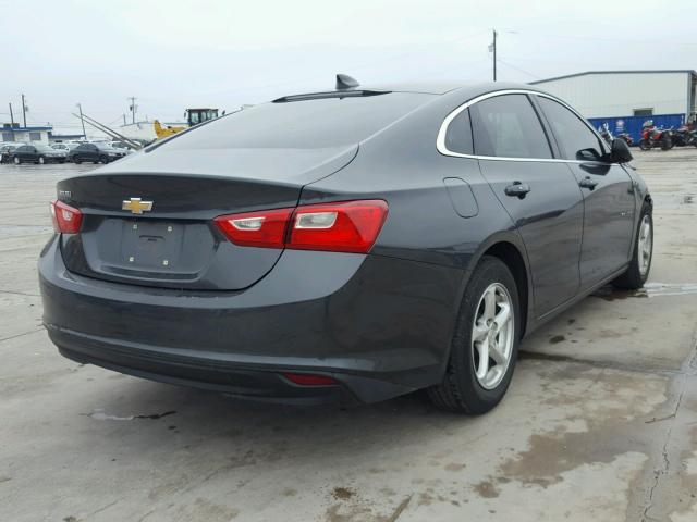 1G1ZB5ST9HF156190 - 2017 CHEVROLET MALIBU LS 灰色 照片 4