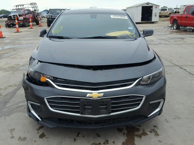 1G1ZB5ST9HF156190 - 2017 CHEVROLET MALIBU LS 灰色 照片 9