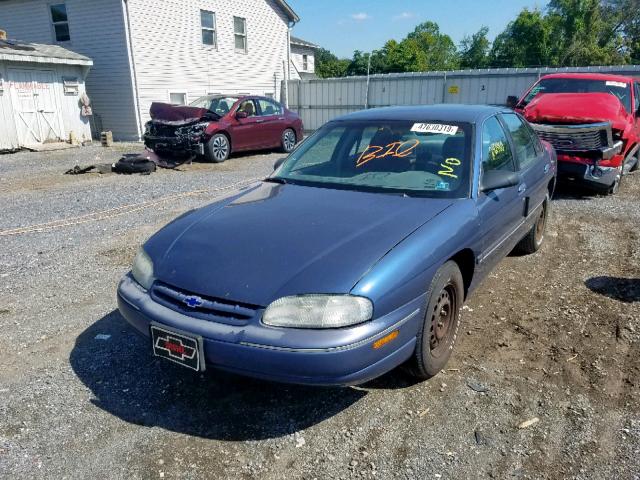 2G1WL52M5S9356539 - 1995 CHEVROLET LUMINA BLUE photo 2