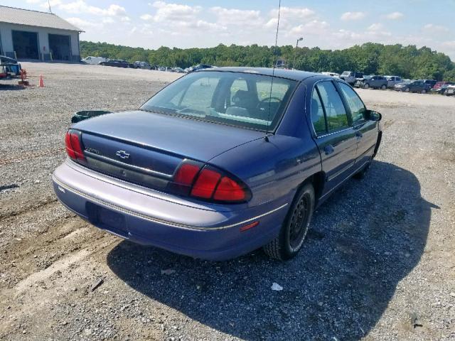 2G1WL52M5S9356539 - 1995 CHEVROLET LUMINA BLUE photo 4