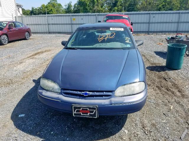 2G1WL52M5S9356539 - 1995 CHEVROLET LUMINA BLUE photo 9