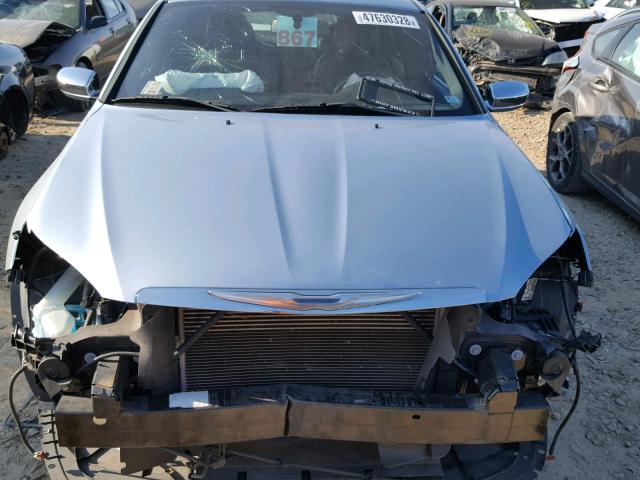 1C3CCBCG5DN651727 - 2013 CHRYSLER 200 LIMITE BLUE photo 9