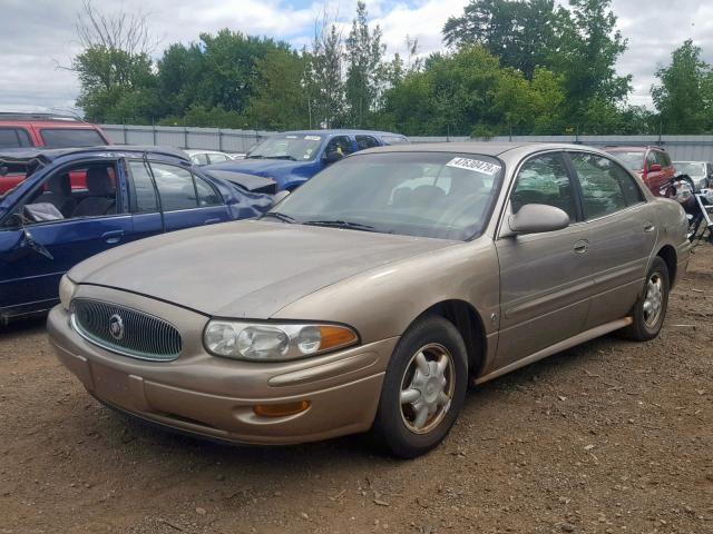 1G4HP54K61U282741 - 2001 BUICK LESABRE CU BROWN photo 2