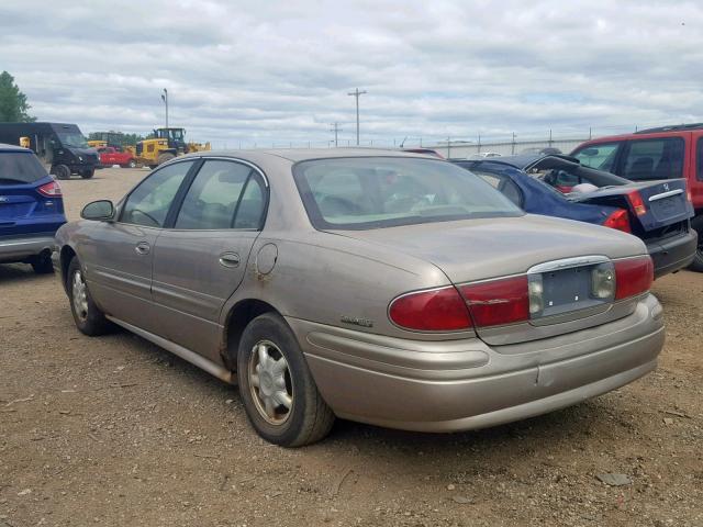 1G4HP54K61U282741 - 2001 BUICK LESABRE CU BROWN photo 3