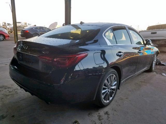 JN1EV7AP3JM364700 - 2018 INFINITI Q50 LUXE BLACK photo 4