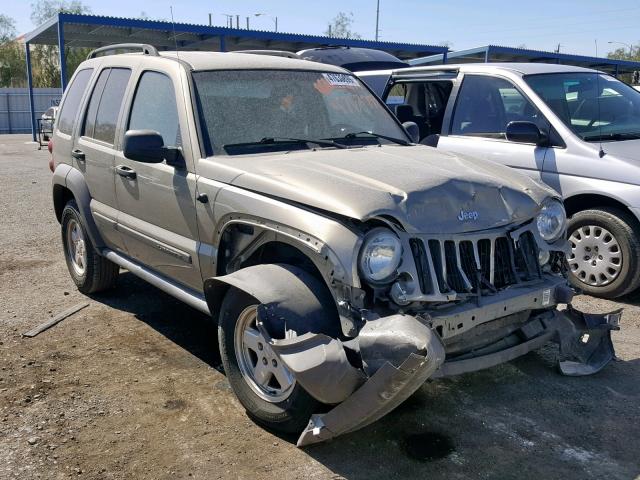 1J4GL48K57W676173 - 2007 JEEP LIBERTY SP TAN photo 1