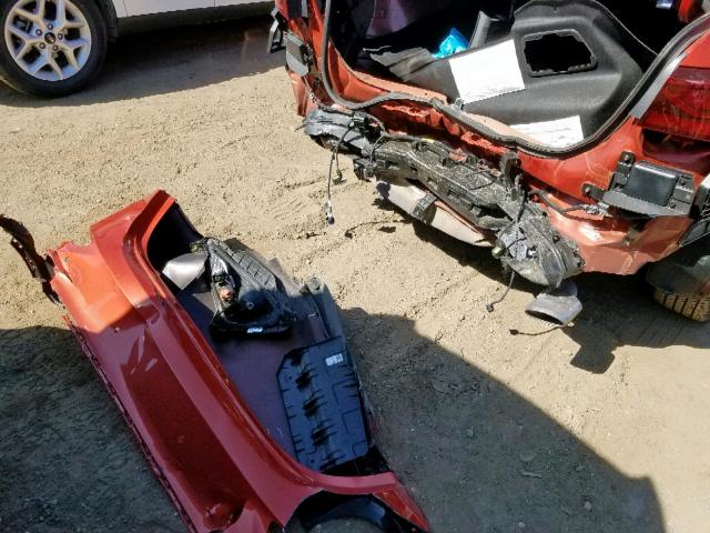 3KPF54AD5KE062900 - 2019 KIA FORTE EX ORANGE photo 9