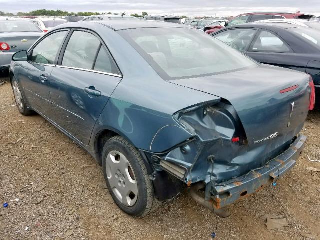 1G2ZF55B864155446 - 2006 PONTIAC G6 SE BLUE photo 3