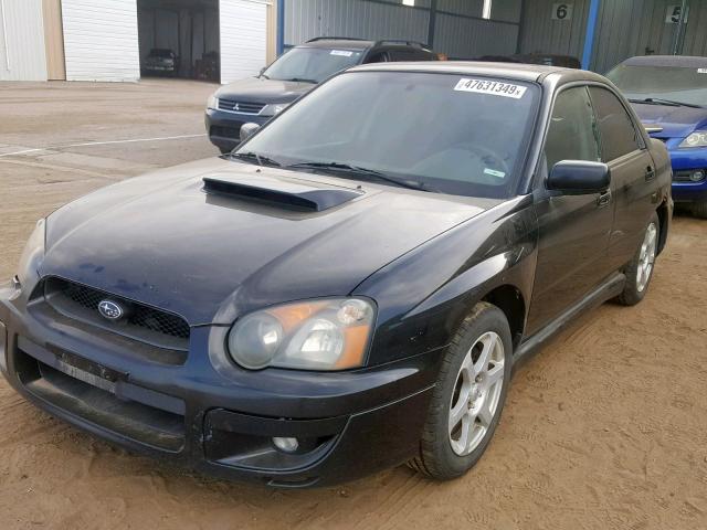 JF1GD29615G504518 - 2005 SUBARU IMPREZA WR BLACK photo 2