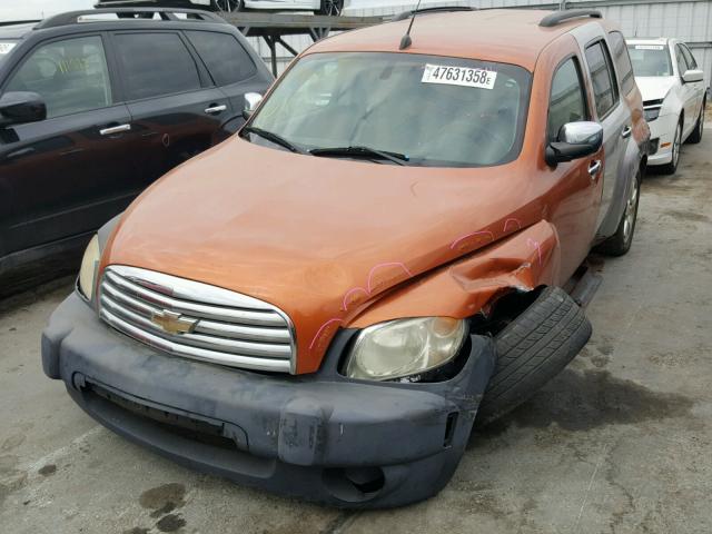 3GNDA23D67S628616 - 2007 CHEVROLET HHR LT ORANGE photo 2