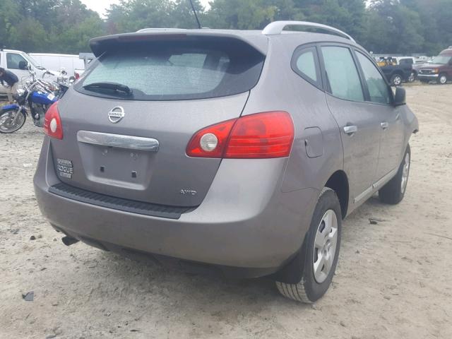 JN8AS5MV5FW765930 - 2015 NISSAN ROGUE SELE GRAY photo 4