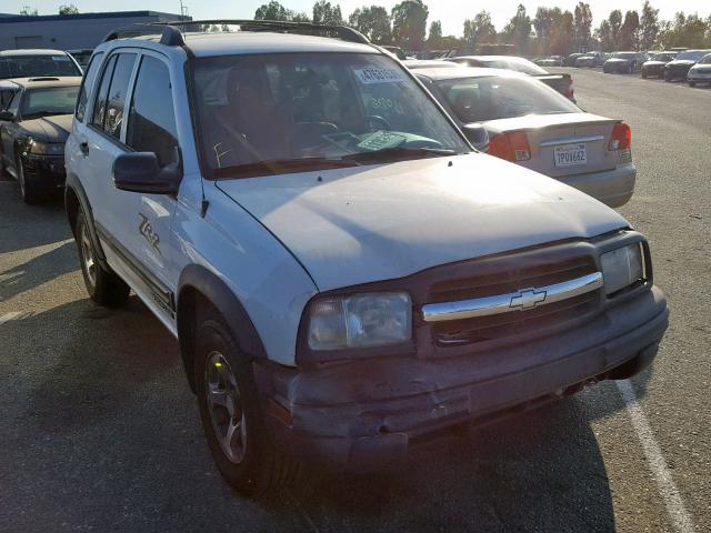 2CNBJ734546903802 - 2004 CHEVROLET TRACKER ZR WHITE photo 1