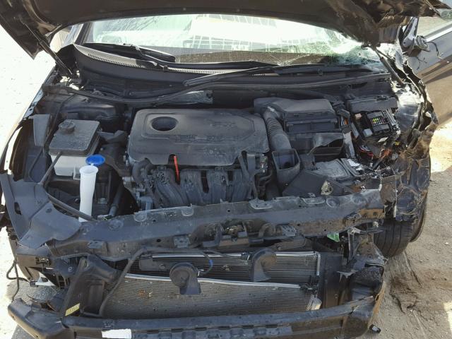 5NPE34AF5FH062335 - 2015 HYUNDAI SONATA SPO BLACK photo 7