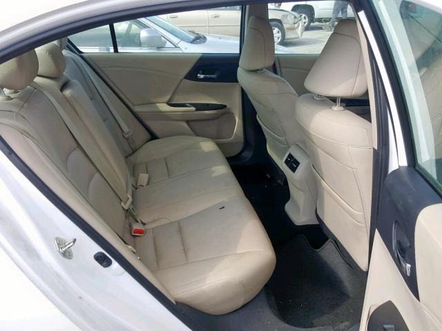 1HGCR3F84FA026686 - 2015 HONDA ACCORD EXL WHITE photo 6