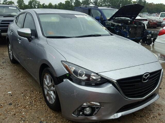 JM1BM1M73G1323215 - 2016 MAZDA 3 TOURING GRAY photo 1