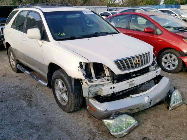 JTJGF10U830158044 - 2003 LEXUS RX 300 WHITE photo 1