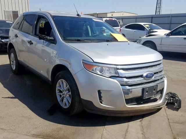 2FMDK3GC3EBB06828 - 2014 FORD EDGE SE SILVER photo 1