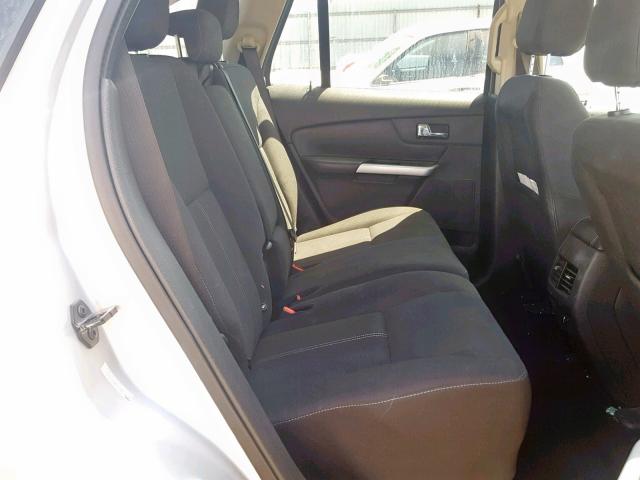 2FMDK3GC3EBB06828 - 2014 FORD EDGE SE SILVER photo 6