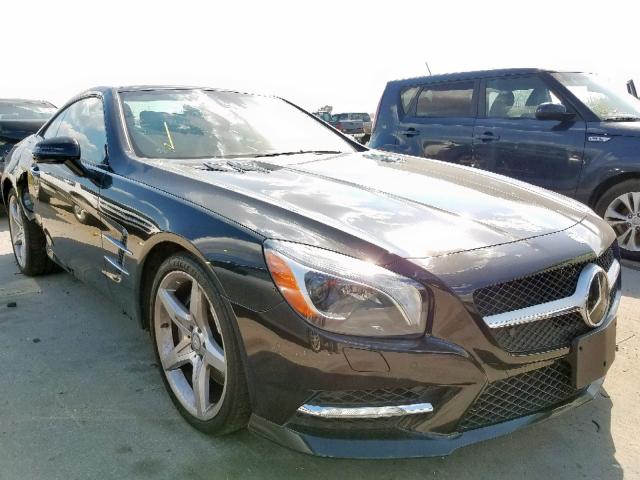 WDDJK7DA9DF005328 - 2013 MERCEDES-BENZ SL 550 BLACK photo 1