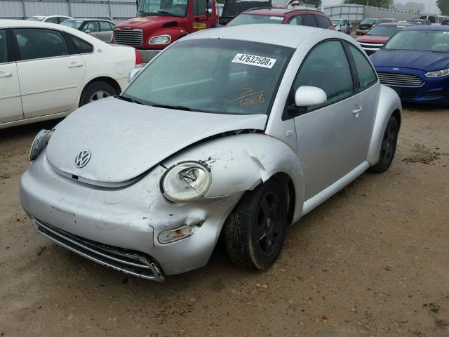 3VWBC21C3XM435068 - 1999 VOLKSWAGEN NEW BEETLE Gümüş foto 2
