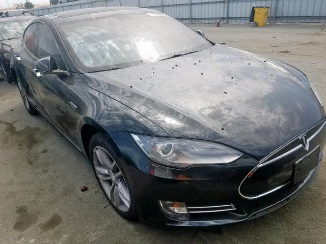 5YJSA1DN9DFP17473 - 2013 TESLA MODEL S BLACK photo 1