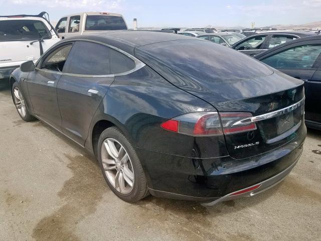 5YJSA1DN9DFP17473 - 2013 TESLA MODEL S BLACK photo 3