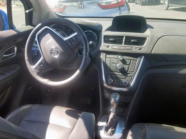 KL4CJHSB8FB075639 - 2015 BUICK ENCORE PRE BLUE photo 9