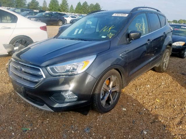 1FMCU0G92HUA14004 - 2017 FORD ESCAPE SE GRAY photo 2