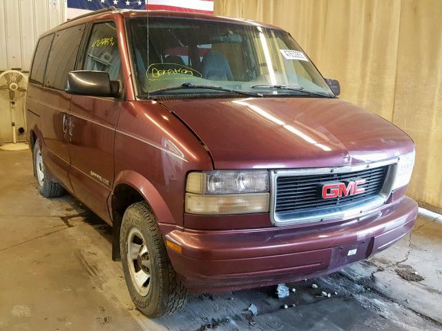 1GKEL19W2TB500023 - 1996 GMC SAFARI XT MAROON photo 1