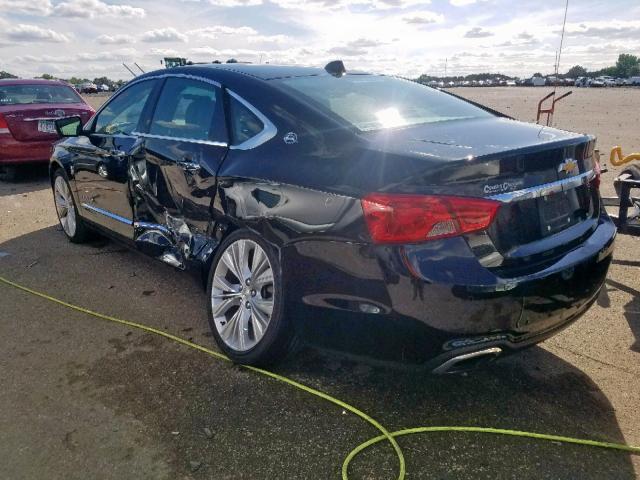 1G1155S38EU112595 - 2014 CHEVROLET IMPALA LTZ BLACK photo 3