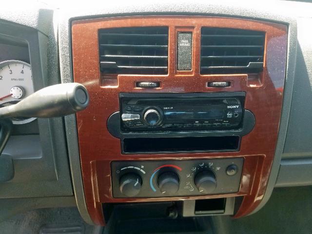 1D7HE48K45S315001 - 2005 DODGE DAKOTA QUA RED photo 9